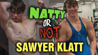 Sawyer Klatt700lbs Deadlift at 18 675lbs at 17 Natural or Not [upl. by Gerdy]