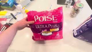 Vintage Poise Pad Ultra Plus Review From The year 2000 [upl. by Aissert989]