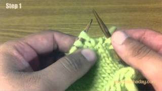 How to Knit the Slip Slip Knit SSK Decrease [upl. by Vharat]