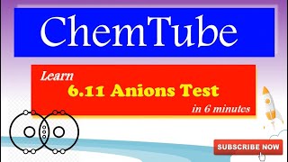 Chemistry SPM Learn 611 Qualitative Analysis for 4 Anions Test In 6 Minutes [upl. by Winstonn854]