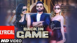 Aarsh Benipal Back In Game Official Lyrical Song  Deep Jandu  New Punjabi Songs TSeries [upl. by Agamemnon]