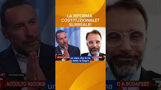 La riforma costituzionale Surreale shorts lucasommi premierato costituzioneitaliana [upl. by Ennove]