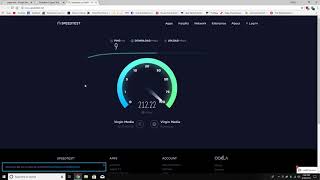 Asus AC3100 Wifi  internet speed test [upl. by Danieu]