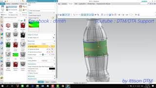 How to put labels on bottles by Siemens NX12 quotDecal Stickerquot [upl. by Konstance]