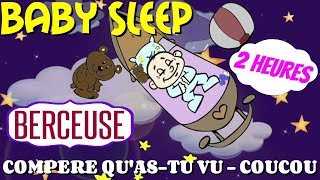 Baby Sleep Music  quotCompère quastu vuCoucouquot  Comptines pour dormir 2 hours [upl. by Anan]