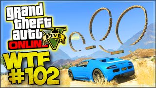 TRIPLE LOOPING  LOOP TO LOOP SLINGSHOT   GTA 5 ONLINE  GTA 5 COURSE WTF 102 [upl. by Abijah956]