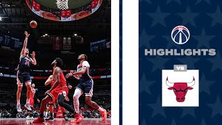 Highlights Wizards vs Bulls  1122 [upl. by Pietrek]