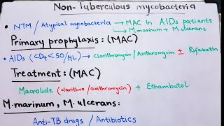 Drugs used in leprosy and NTM atypical mycobacteria antibiotics chemotherapy pharmacology [upl. by Omidyar]