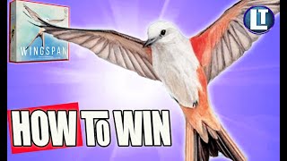 WINGSPAN Game  HOW DO YOU WIN With An AVERAGE START  STRATEGY Tips and Ideas [upl. by Niwrud975]