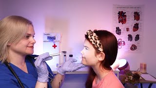 A Real Person ASMR Doctor Check Up [upl. by Aimat]