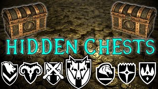 Skyrim CRAZY LOOT How to find the Hidden Chest in Dawnstar HD [upl. by Dlarej]