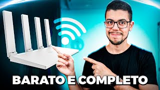 UM ROTEADOR GIGABIT MESH CUSTOBENEFÍCIO Esse é o Huawei WS5200 [upl. by Irrej164]