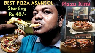 One of The Best Veg amp Non Veg Pizza in Asansol Starting From Rs40 Pizza King Asansol Food Vlogger [upl. by Omissam121]