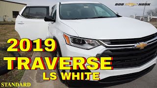 2019 Chevy Traverse LS White [upl. by Derrej]