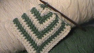 Crocheting A quotMitered Squarequot [upl. by Eirelam]