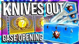 KNIVES OUT CASE OPENING NEW CS2 CASE [upl. by Corina]