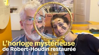 L’horloge mystérieuse de JeanEugène RobertHoudin restaurée [upl. by Togram]