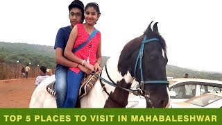 Top 5 places to visit in Mahabaleshwar [upl. by Llenrub]