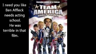 Team America  Pearl Harbor Sucked [upl. by Laurene]