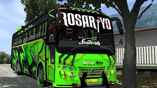 TVZ ZEDONE V41  MOD LIVERY RELEASED bussid [upl. by Kusin]