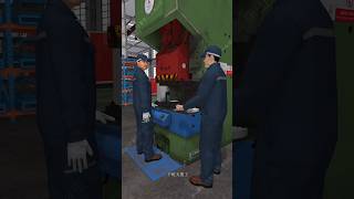 Construction Site Labour Accident 😰 shorts 3danimation [upl. by Ahsina]