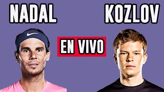 Nadal vs Kozlov  EN VIVO  ATP 500 de Acapulco [upl. by Johnath]