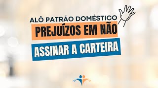 O que a empregada perde se trabalhar durante um ano sem a carteira assinada [upl. by Walkling]