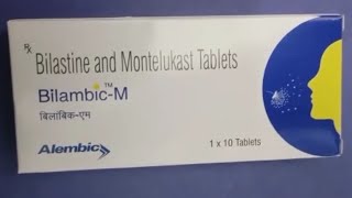 BilambicM Tablet  Bilastine and Montelukast Tablets  BilambicM Tablet Uses Side effects benefits [upl. by Artinek]