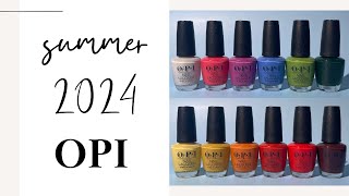 OPI Summer 2024 quotMy Me Eraquot Collection  Swatch amp Review [upl. by Arakahs]