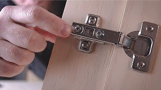 How to Choose Concealed Cabinet Hinges  Making A Better Hinge Jig [upl. by Symer25]