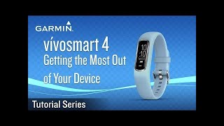 Tutorial vivosmart 4 Getting the Most Out of Your Device [upl. by Annodam]