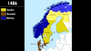 History of Scandinavia Every Year v2 [upl. by Hairahcaz]