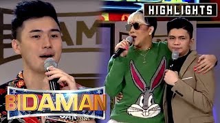 Vhong rarely speaks with Bidaman Number 1 Sam  Its Showtime Bidaman [upl. by Estele]