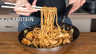 This Healthy Noodle Bowl has 62g of Protein [upl. by Dlonra]