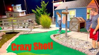 Shipwreck Island Mini Golf in Bradley Beach 82823 [upl. by Hakvir]