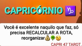 CAPRICÓRNIO🌞Refazendorecalculando a rota🤔 [upl. by Deckert]