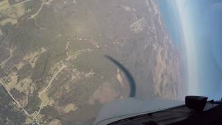 Cessna 172 Spin recovery [upl. by Ytisahc]