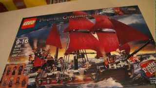 Unboxing  LEGO Pirates of the Caribbean Queen Annes Revenge 4195 [upl. by Adiraf]