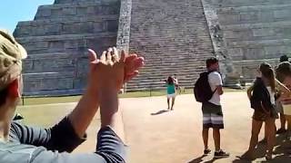 Chichen Itza y el efecto de sonido del Quetzal [upl. by Arataj]