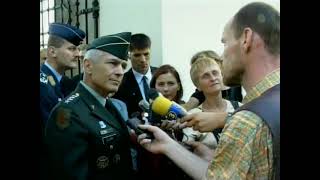 Gen Wesley Clark is relieved from his command as SACEUR [upl. by Schilit]