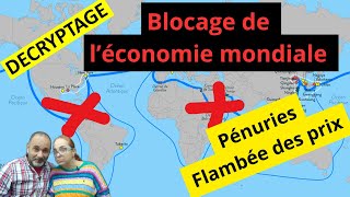 643  DECRYPTAGE  Blocage de léconomie mondiale  Pénuries Flambée des prix [upl. by Thunell]