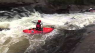 Moose River grade 5 white water canoeing [upl. by Larrie]