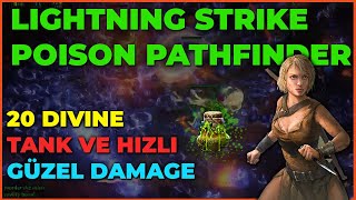 Lightnnig Strike amp Molten Strike Posion Pathfinder  323 POE Affliction Ligi [upl. by Cypro385]