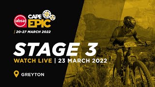 Stage 3  Live Broadcast  2022 Absa Cape Epic [upl. by Alegnaed179]