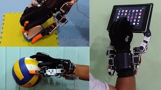 Wearable Supernumerary Robotic Fingers WSRF for Hemiparesis Patient using Neural Network [upl. by Nevuer]