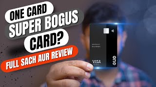 One Card Credit Card review 2023 [upl. by Leupold]