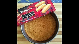 Making of a Walkers Pure Butter Shortbread Pie Crust Video [upl. by Noak]