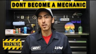 5 Reasons NOT To Become A Mechanic in 2023 [upl. by Nitsirt]