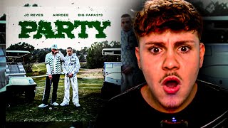 REACCIÓN a JC REYES X ARRDEE X BIG PAPA313  PARTY 💚 [upl. by Akemat]