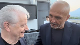 Iginio Massari blocca Spalletti sentite cosa gli dice 🥺💙 [upl. by Zeph265]